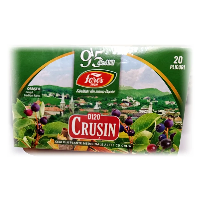 Fares Crușin D120 — infuso di frangola