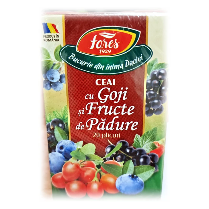 Fares Ceai cu goji și fructe de pădure — infuso ai frutti di bosco