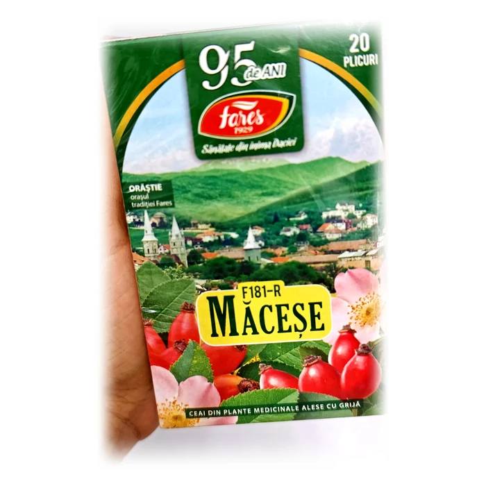 Fares Măceșe F181-R — infuso di rosa canina