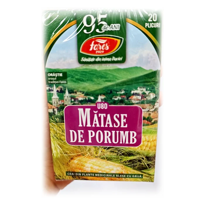 Fares Mătase de porumb U80 — infuso di barba di mais
