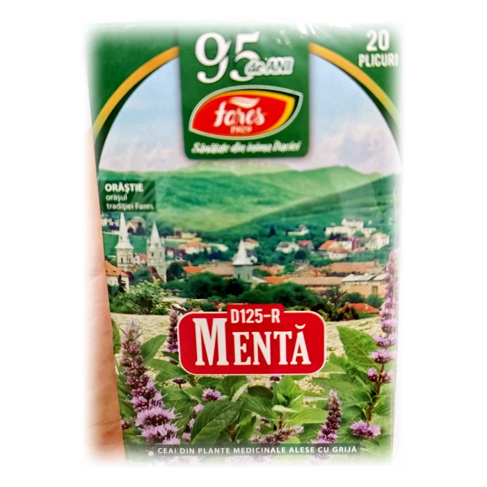 Fares Mentă D125-R — infuso di menta