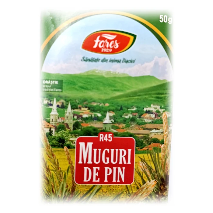 Fares Muguri de pin R45 — infuso di gemme di pino