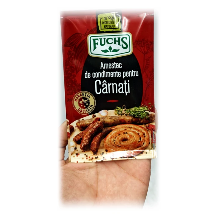 Fuchs Amestec de condimente pentru cârnați — miscela per salsicce fatte in casa