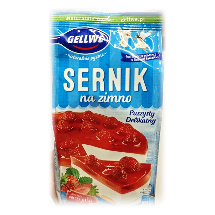 Gellwe Sernik na zimno — cheesecake a freddo