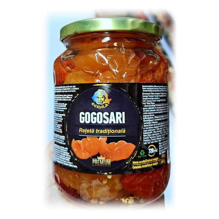 Gerula Gogoșari, rețetă tradițională — gogoșari interi in agrodolce