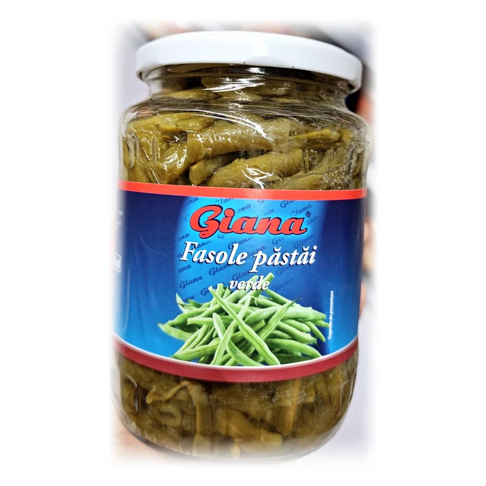 Giana Fasole păstăi verde — fagiolini verdi interi in salamoia