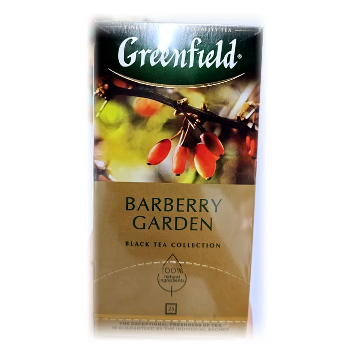 Greenfield Barberry Garden — tè nero al crespino
