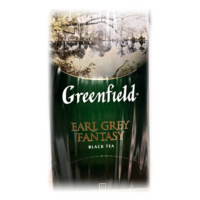 Greenfield Earl Grey Fantasy — tè nero al bergamotto