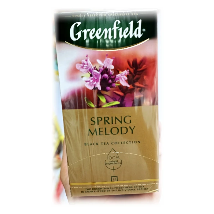 Greenfield Spring Melody — tè nero al timo e ribes