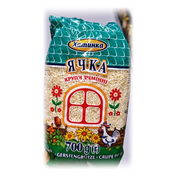 Хатинка Ячка, крупи ячмінні — orzo spezzato
