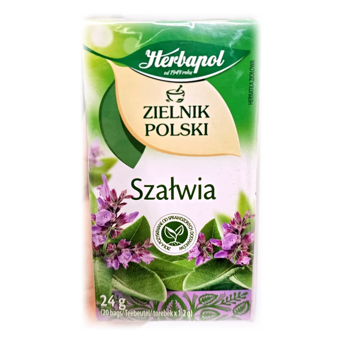 Herbapol Zielnik Polski Szałwia — infuso di salvia