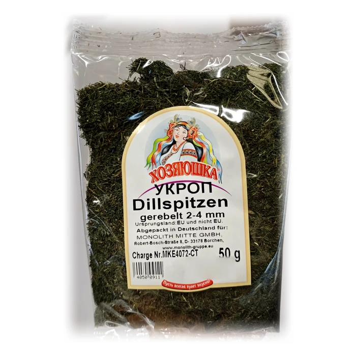 Хозяюшка Укроп / Dillspitzen — aneto essiccato in punte