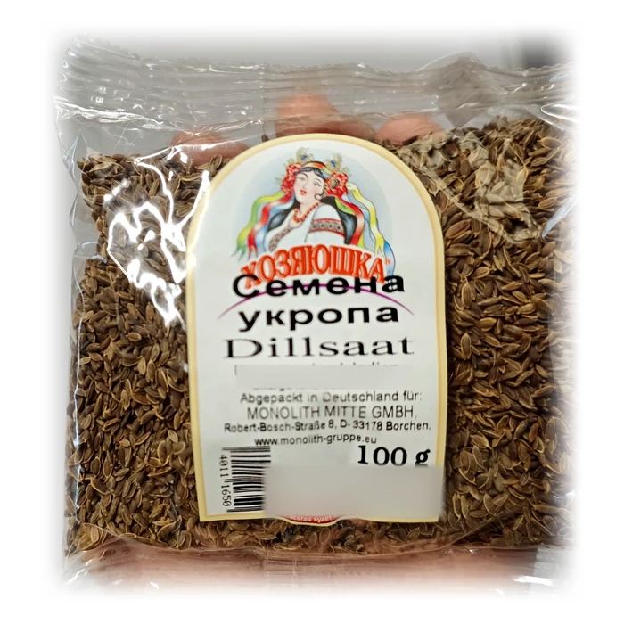 Хозяюшка Семена укропа / Dillsaat — semi di aneto