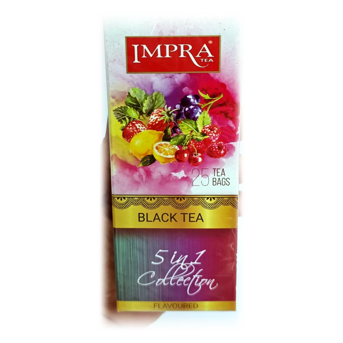 Impra 5 in 1 Collection — tè nero aromatizzato assortito