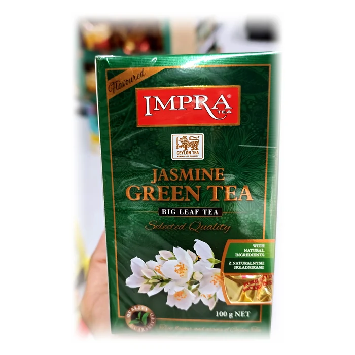 Impra Jasmine Green Tea — tè verde al gelsomino in foglia