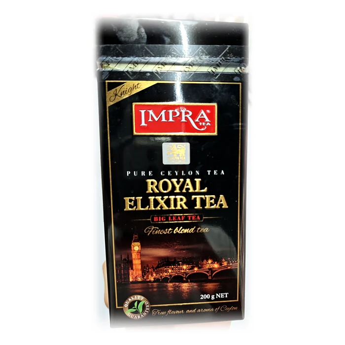 Impra Royal Elixir Tea Knight — tè nero di Ceylon in foglia