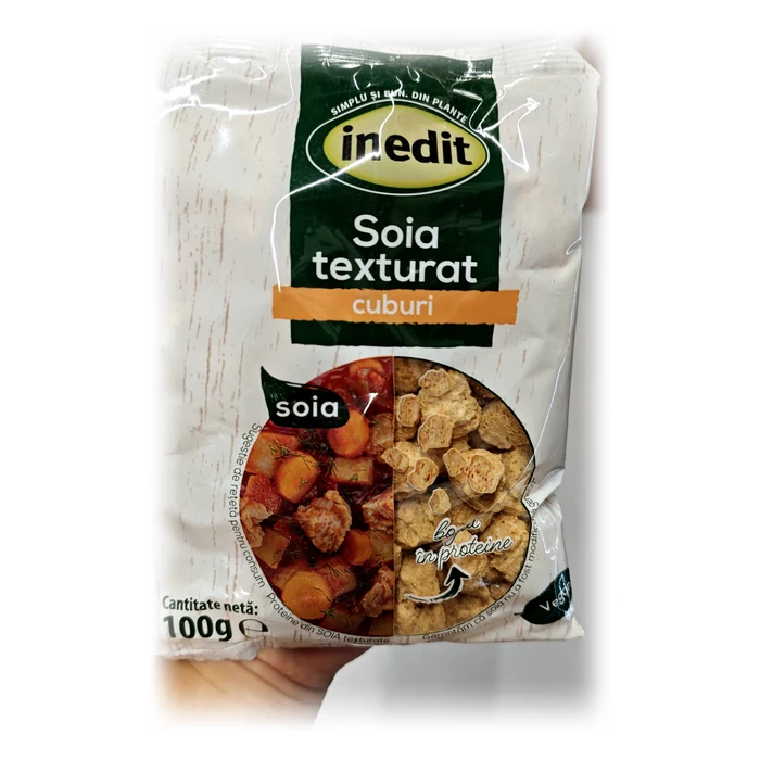 Inedit Soia texturat cuburi — bocconcini di soia testurizzata