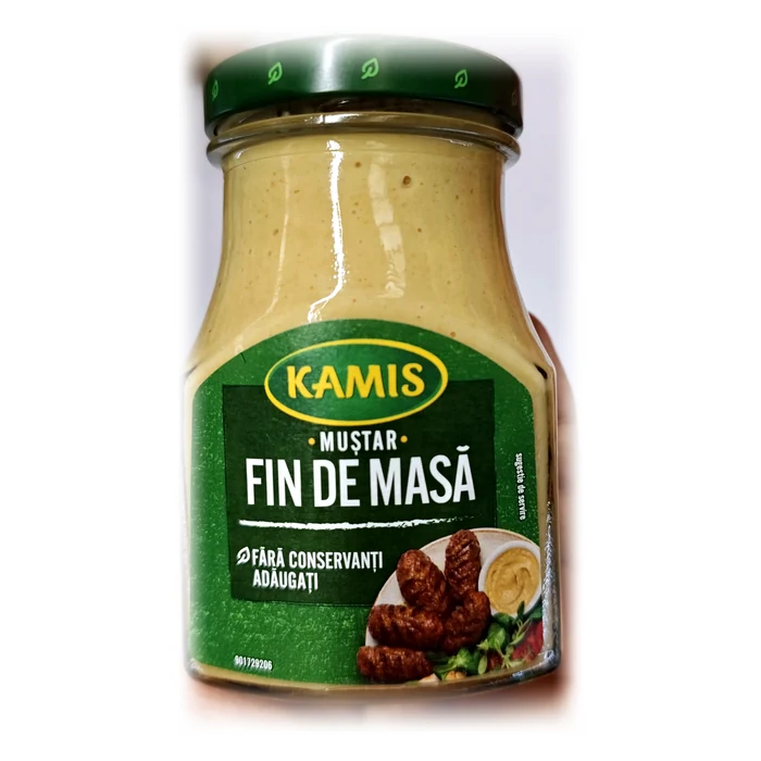 Kamis Muștar fin de masă — senape fine da tavola