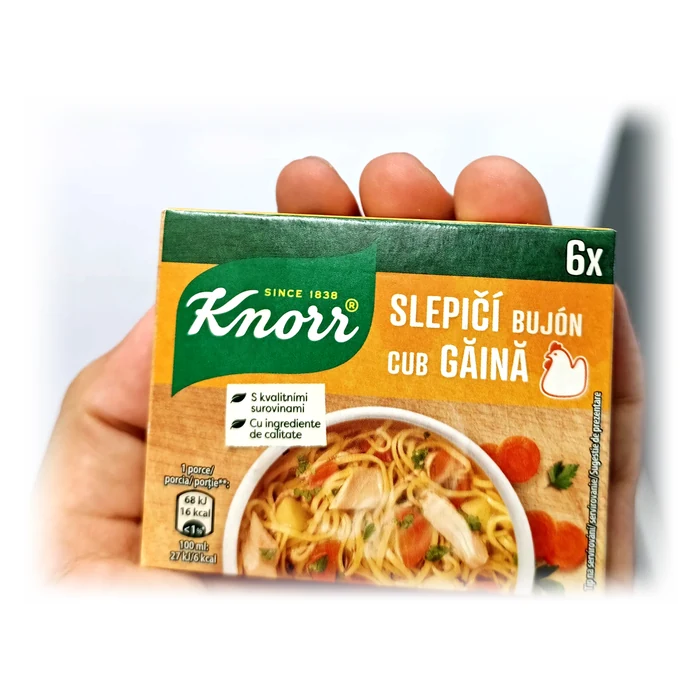 Knorr Cub găină / Slepičí bujón — dado di gallina