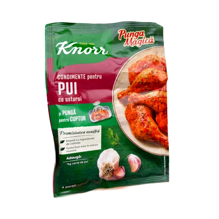 Knorr Punga Magică — condimento per pollo all'aglio