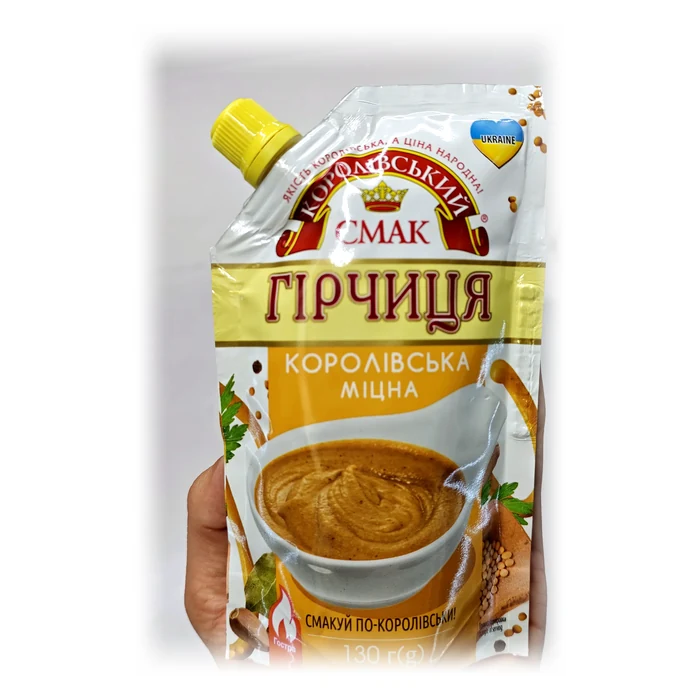 Королівський Смак Гірчиця королівська міцна — senape forte