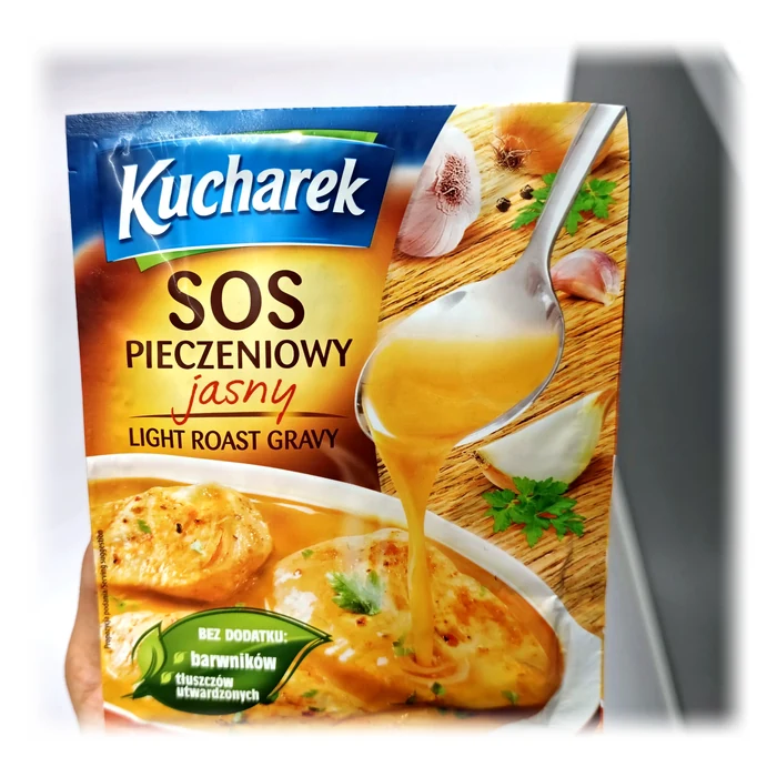 Kucharek Sos pieczeniowy jasny — preparato per salsa d'arrosto chiara
