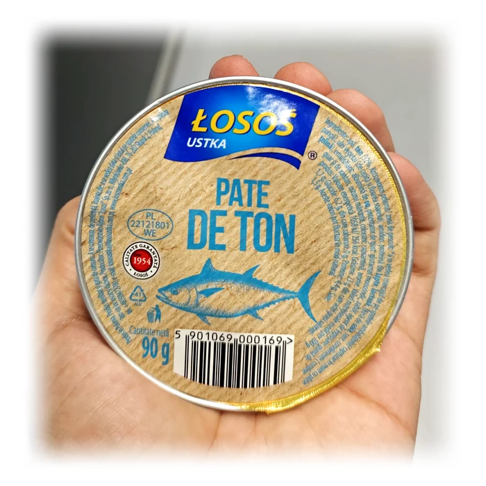 Łosoś Ustka Pate de ton — paté di tonno