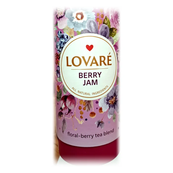 Lovaré Berry Jam — miscela floreale ai frutti di bosco, in tubo