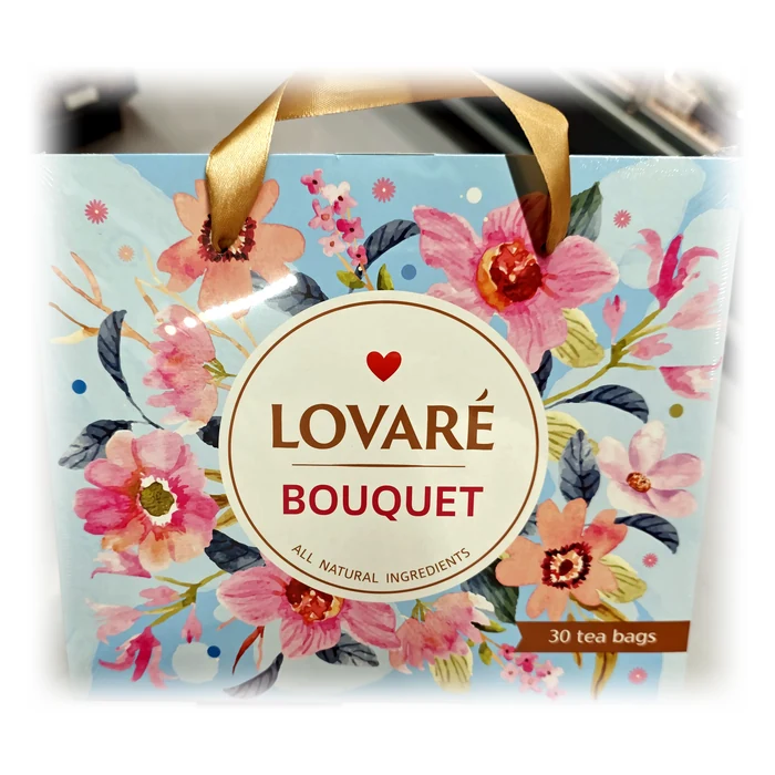 Lovaré Bouquet — cofanetto regalo di tè assortiti
