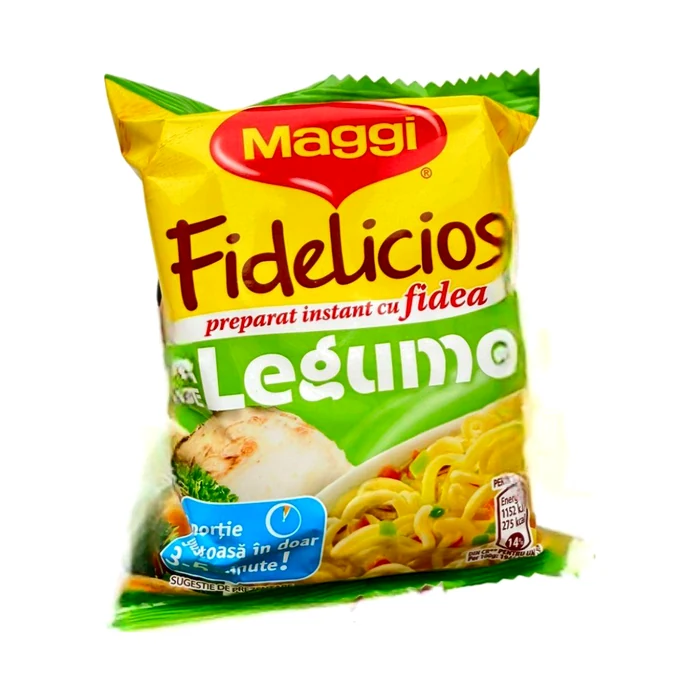 Maggi Fidelicios gust de legume — noodle alle verdure