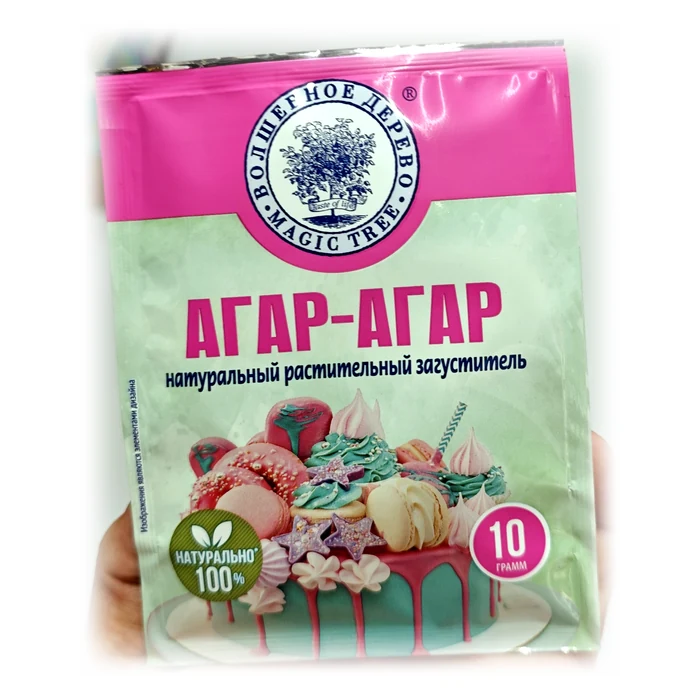 Волшебное дерево Агар-агар — agar-agar, gelificante vegetale