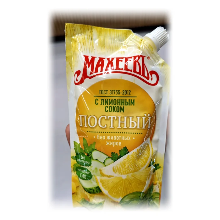 Mahejev Постный с лимонным соком — salsa magra al succo di limone