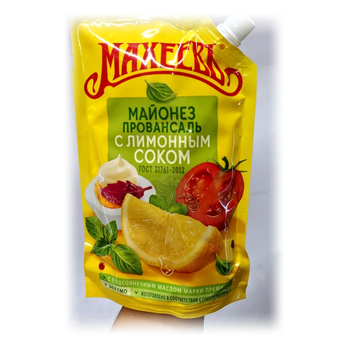 Mahejev Майонез Провансаль с лимонным соком — maionese provansal al succo di limone