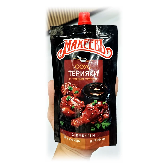 Mahejev Соус Терияки с соевым соусом — salsa teriyaki con soia e zenzero
