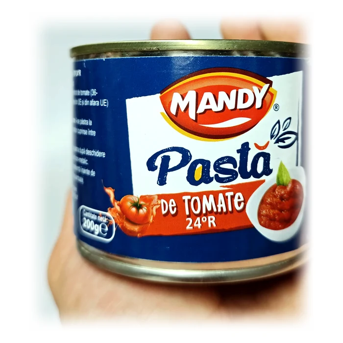 Mandy Pastă de tomate 24°R — concentrato di pomodoro