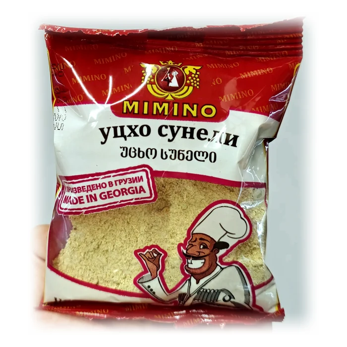 Mimino Уцхо сунели — utskho suneli, fieno greco azzurro macinato