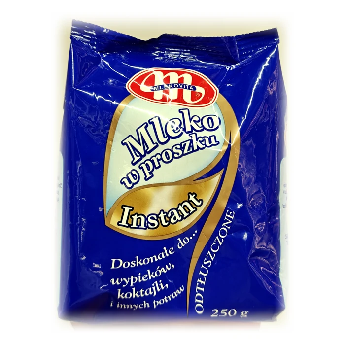 Mlekovita Mleko w proszku instant odtłuszczone — latte scremato in polvere istantaneo