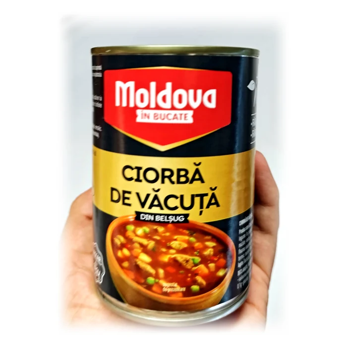 Moldova în bucate Ciorbă de văcuță din belșug — zuppa di manzo con verdure