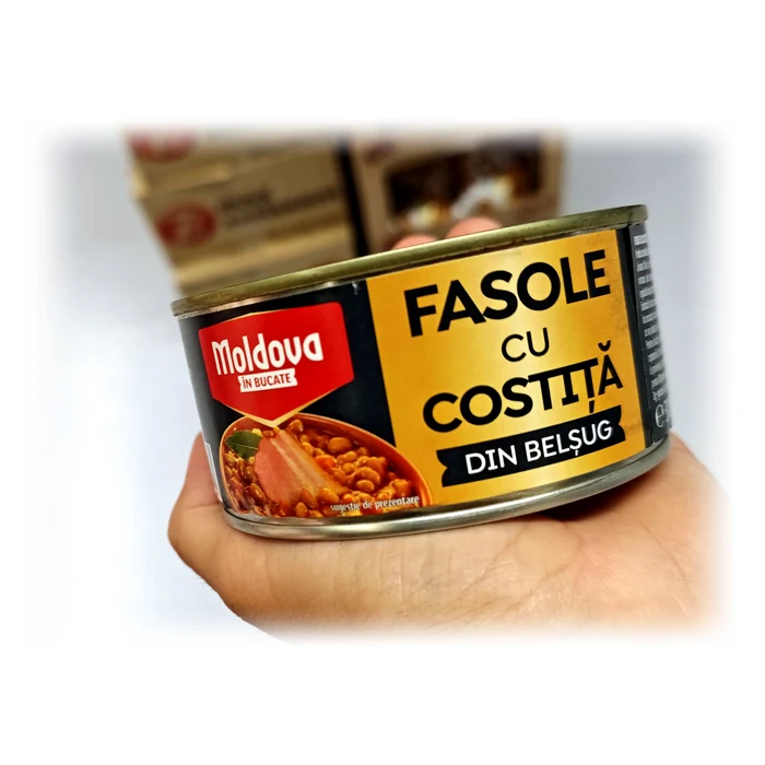 Moldova în bucate Fasole cu costiță din belșug — fagioli con pancetta affumicata