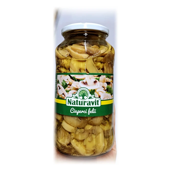 Naturavit Ciuperci felii — champignon a fette in salamoia