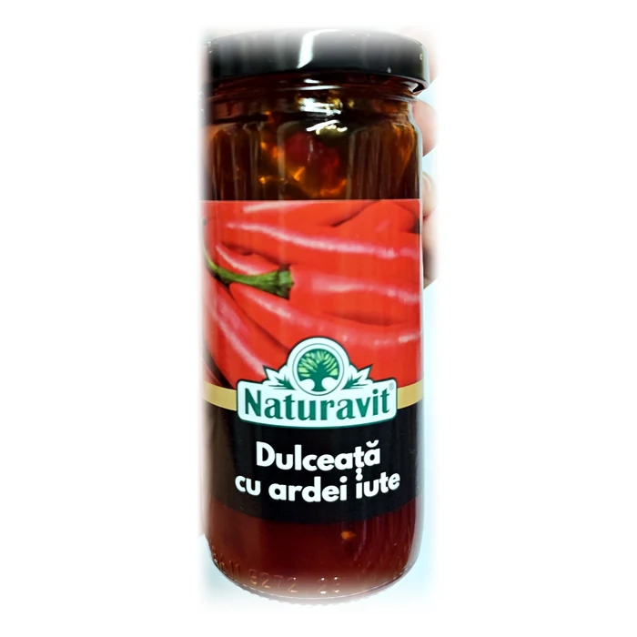 Naturavit Dulceață cu ardei iute — conserva dolce di peperoncino
