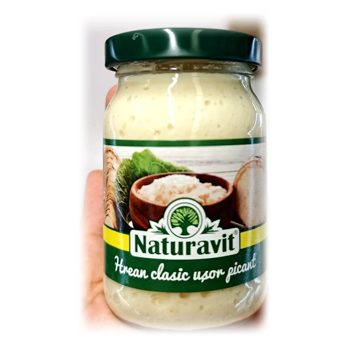 Naturavit Hrean clasic ușor picant — rafano classico leggermente piccante