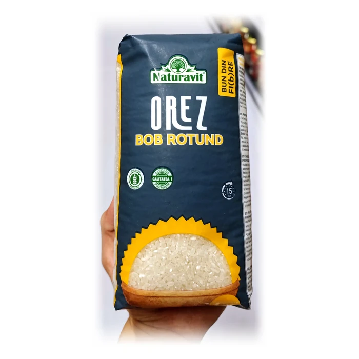 Naturavit Orez bob rotund — riso a chicco tondo