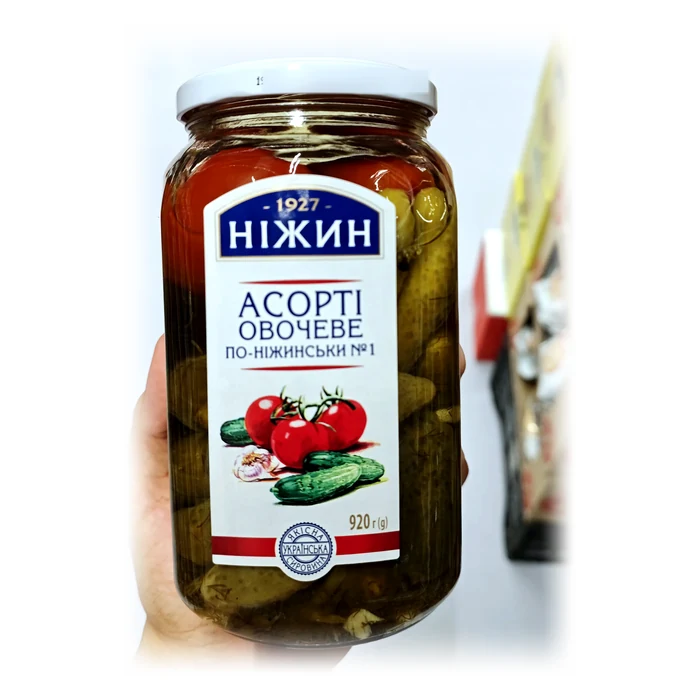 Ніжин Асорті овочеве по-ніжинськи №1 — misto di verdure marinate