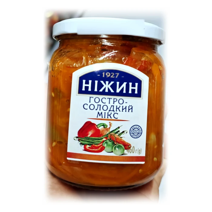 Ніжин Гостро-солодкий мікс — mix di verdure piccante-dolce