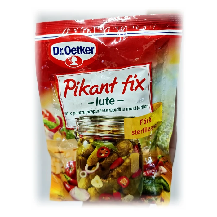 Dr. Oetker Pikant fix iute — mix per murături piccanti, senza sterilizzazione