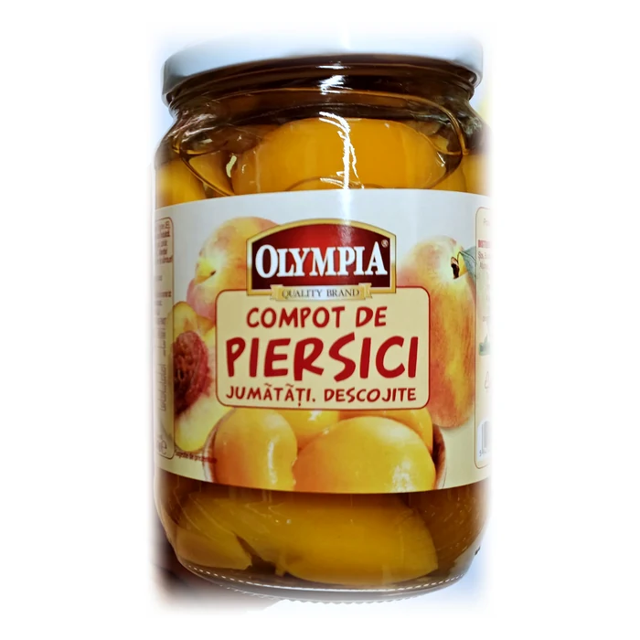 Olympia Compot de piersici — pesche sciroppate