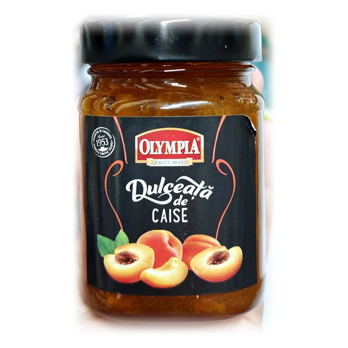 Olympia Dulceață de caise — albicocche in sciroppo
