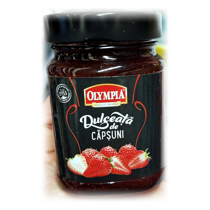 Olympia Dulceață de căpșuni — fragole intere in sciroppo