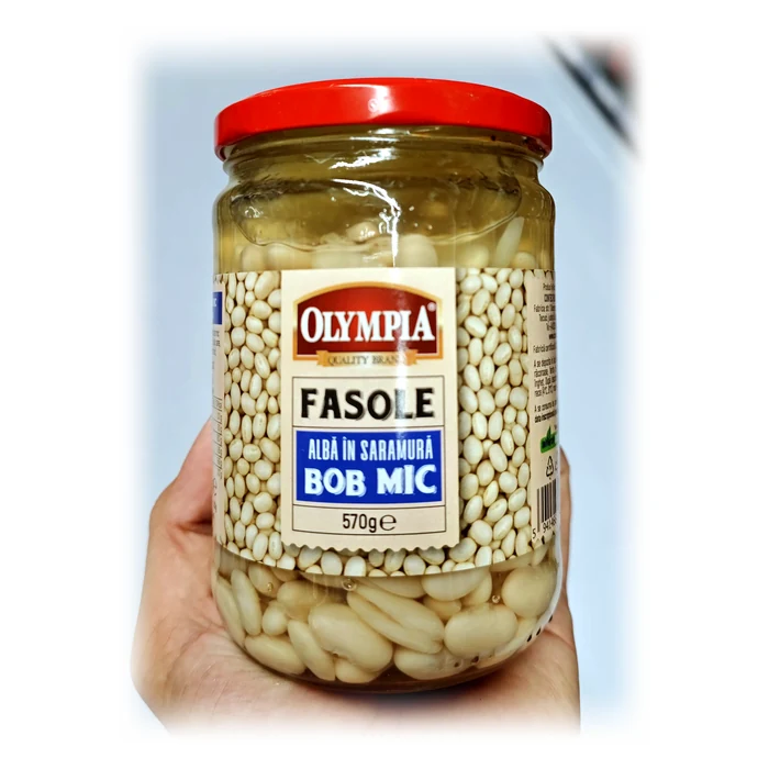 Olympia Fasole albă în saramură bob mic — fagioli bianchi piccoli in salamoia